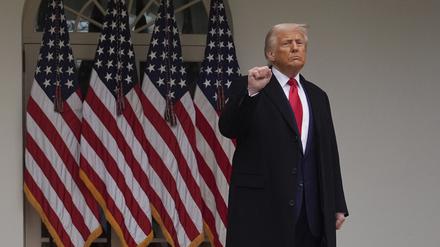 Der US-Präsident: Donald Trump.