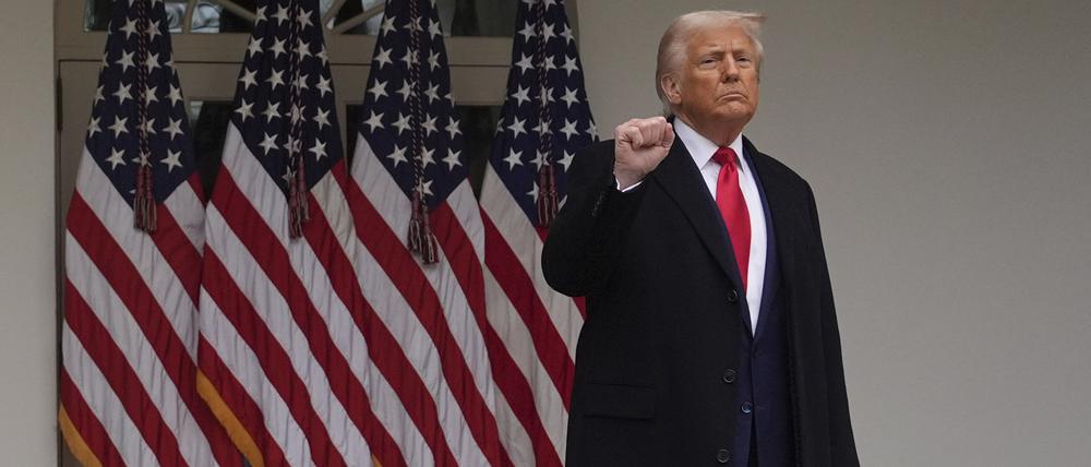 Der US-Präsident: Donald Trump.