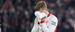 Tränen des Glücks oder des Frusts bei Maximilian Mittelstädt?