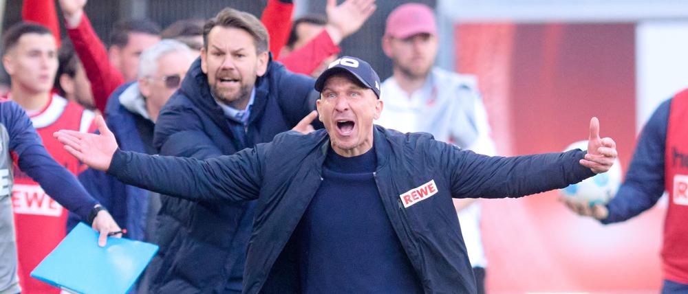 Immer wieder Ausfälle: Die Personalsituation für Kölns Trainer Struber ist nicht einfach. 