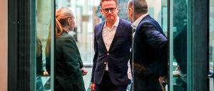 CDU-Generalsekretär in der SPD-Parteizentrale: Carsten Linnemann gehört zu der sogenannten „19er-Gruppe“, die die schwarz-roten Koalitionsverhandlungen abschließen sollen.