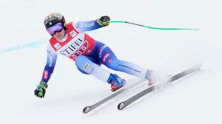 Italiens Skistar Federica Brignone ist bei den nationalen Meisterschaften heftig gestürzt.