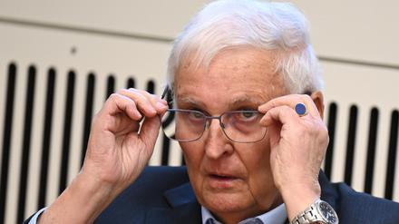 Theo Zwanziger hat den Prozess bald überstanden.