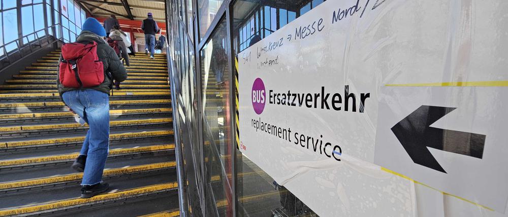 Ersatzverkehr Ringbahnsperrung