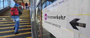 Ersatzverkehr Ringbahnsperrung