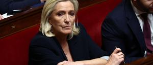 Marine Le Pen bei einer Sitzung der französischen Nationalversammlung
