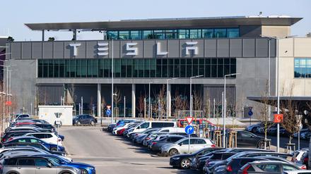 Seit März 2022 produziert Tesla in Grünheide bei Berlin Elektroautos. 