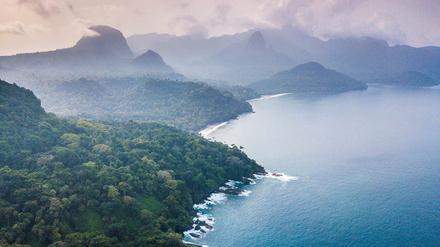Beinahe unberührte Natur: die Insel Príncipe.