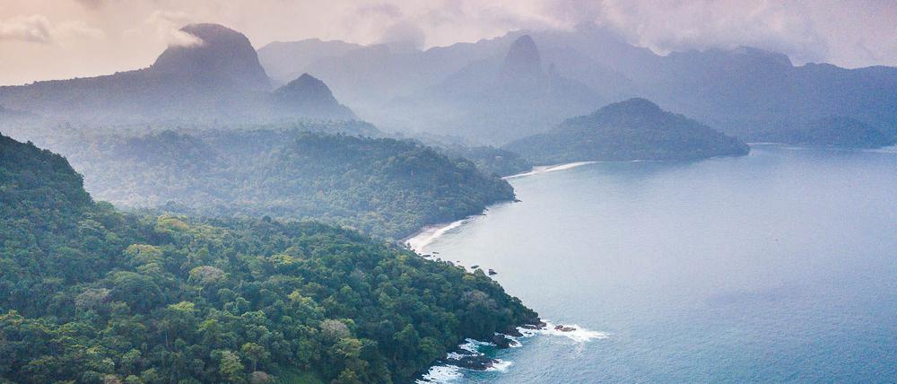 Beinahe unberührte Natur: die Insel Príncipe.