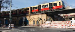 Der S-Bahnhof Wollankstraße in Berlin.