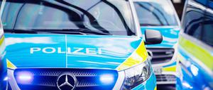 Streifenwagen der Polizei (Symbolbild).