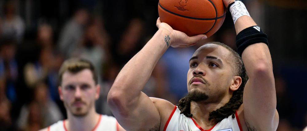 Carsen Edwards überragte für die Bayern-Basketballer - zum Sieg gegen Maccabi Tel Aviv reichte es nicht.