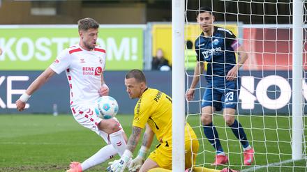 Iman Rondic (links) kam im Winter nach Köln und spielt engagiert, aber oft glücklos. 