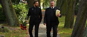 Film „Sterben für Beginner“: Eric (Edin Hasanovic) und Volker Mutz (Peter Kurth).