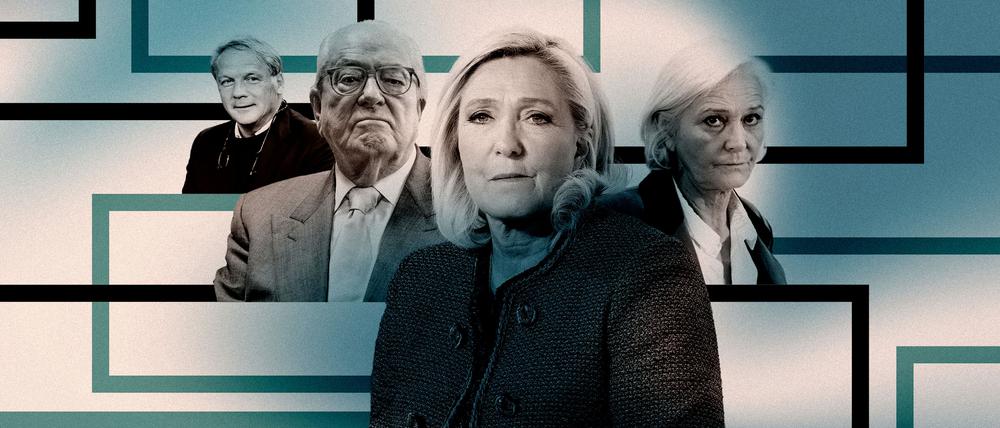 Die Familie Le Pen zählt zu den umstrittensten Politikerfamilien Frankreichs.