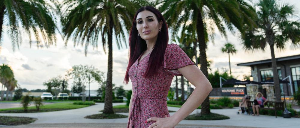 Laura Loomer im September 2023 in Florida.