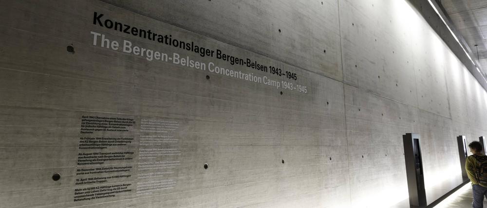  Die KZ-Gedenkstätte Bergen-Belsen.