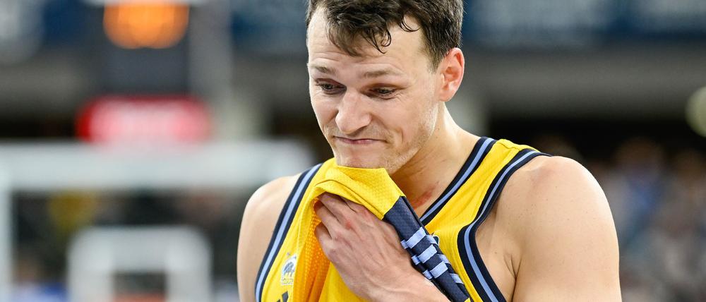 Yanni Wetzell war bester Berliner Schütze gegen Olympiakos