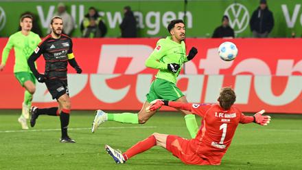 Das Hinspiel verlor Union in Wolfsburg mit 0:1.