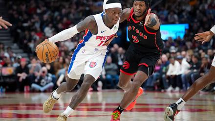 Dennis Schröder bestach in Toronto mit Zug zum Korb.