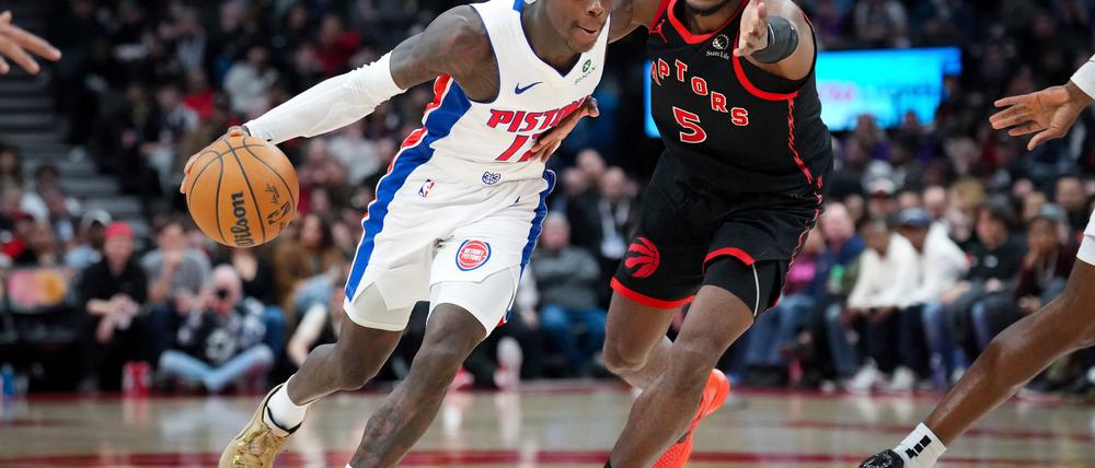 Dennis Schröder bestach in Toronto mit Zug zum Korb.