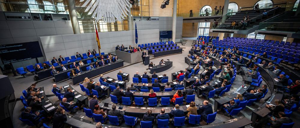 Seit der Bundestagswahl geht es für die Union in Umfragen abwärts. (Archivbild)