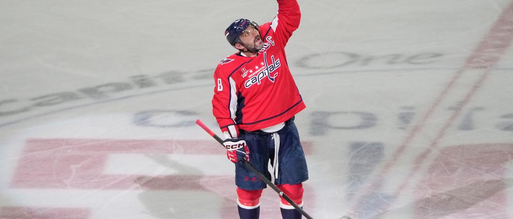 Alexander Owetschkin hat den NHL-Torrekord von Wayne Gretzky eingestellt.