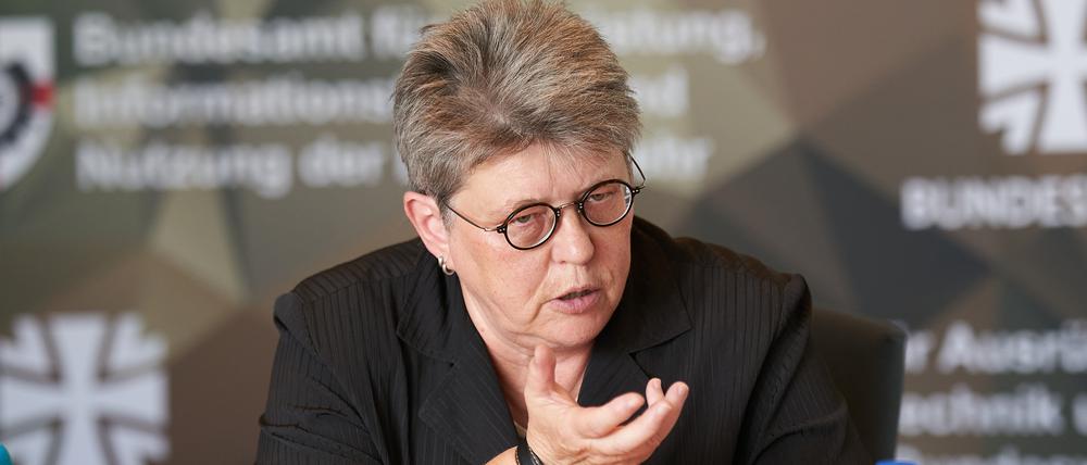 Präsidentin des Bundesamtes für Ausrüstung, Informationstechnik und Nutzung der Bundeswehr (BAAINBw): Annette Lehnigk-Emden.