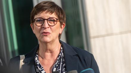 Co-Bundesvorsitzende der SPD: Saskia Esken.