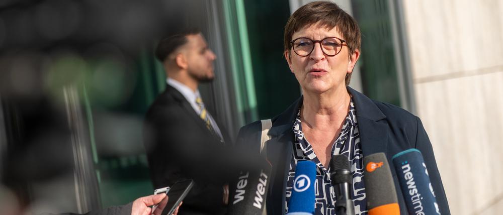 Co-Bundesvorsitzende der SPD: Saskia Esken.
