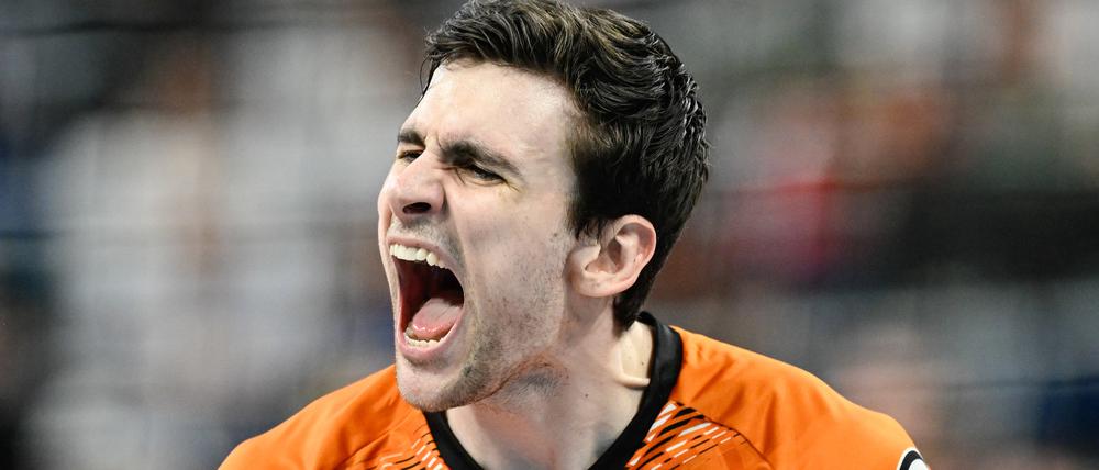 Jake Hanes bejubelt den Sieg.
