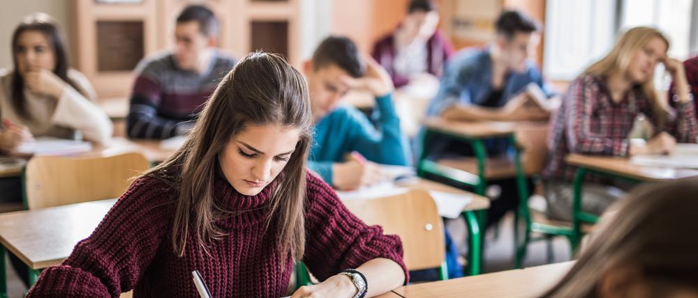 Weniger Tests: In Brandenburg soll die Zahl der Klassenarbeiten reduziert werden.