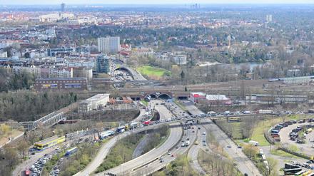  In den kommenden Nächten werden Teile der Autobahn 100 gesperrt. (Archivfoto)