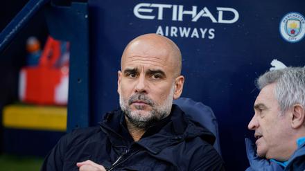 Guardiola war mit dem Publikum nicht einverstanden.