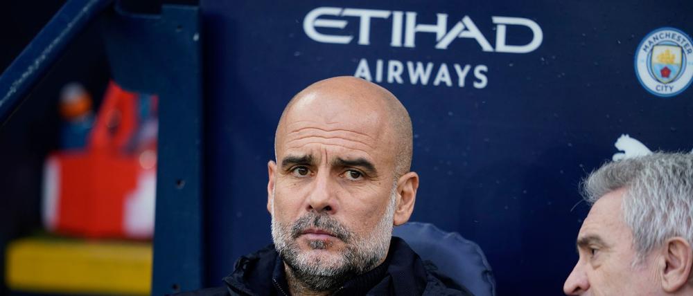 Guardiola war mit dem Publikum nicht einverstanden.