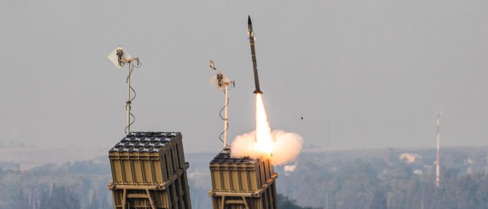 Israel muss erneut Raketen aus dem Gazastreifen abwehren. (Archivbild)