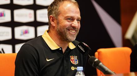 Der Deutsche hat in Barcelona Grund zum Lachen. 