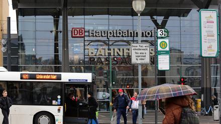Rund um den Hauptbahnhof kommt es in Potsdam zu Einschränkungen im Busverkehr.