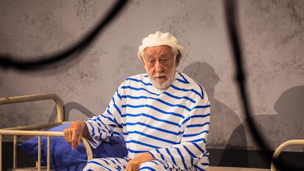 Dieter Hallervorden gab in seinem Sketch vor, wegen seines Sprachgebrauchs im Knast zu sitzen.