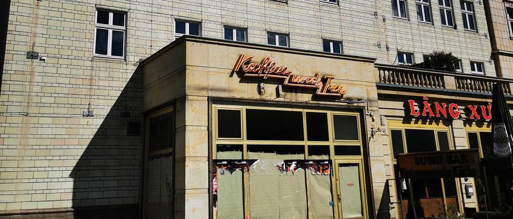 „Kaffee und Tee“ am Frankfurter Tor musste schließen.
