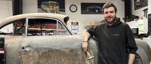 Sebastian M. (21) will Karosserie- und Fahrzeugbaumechaniker werden.