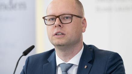 Dawid Statnik ist weiter Vorsitzender des Bundes Lausitzer Sorben. (Archivbild)