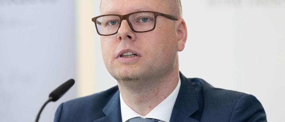 Dawid Statnik ist weiter Vorsitzender des Bundes Lausitzer Sorben. (Archivbild)