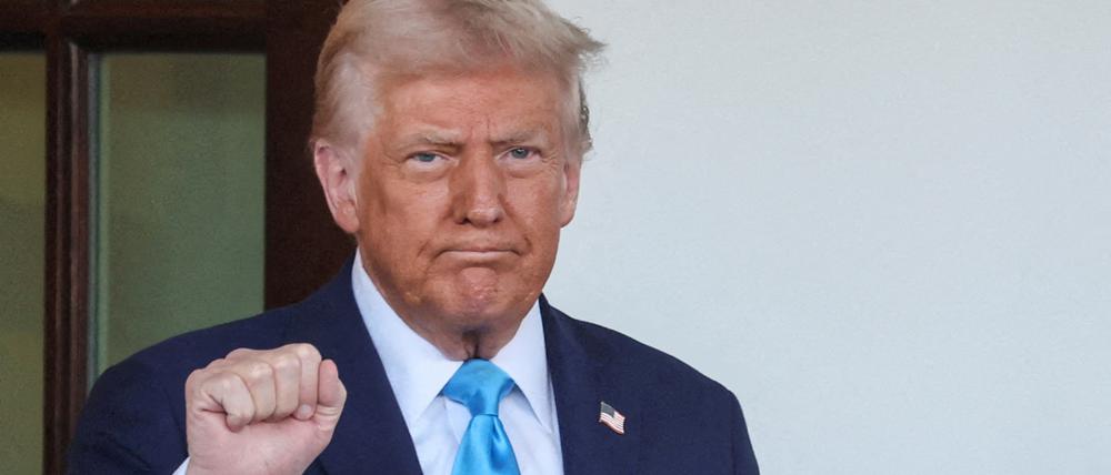 US-Präsident Donald Trump im Weißen Hauses in Washington, USA, 4. Februar 2025.