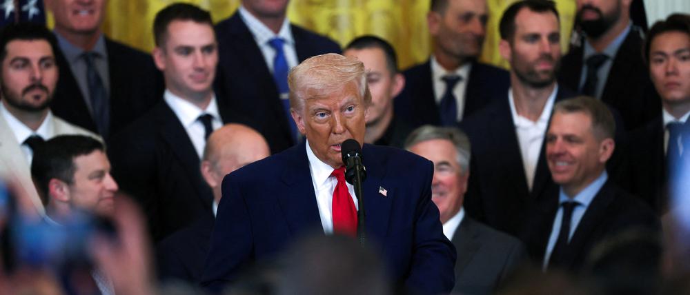 Der US-Präsident Donald Trump.
