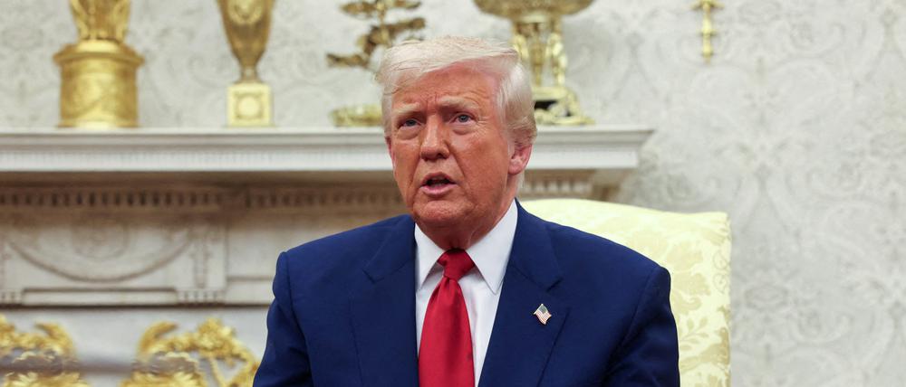 US-Präsident Donald Trump im Weißen Haus
