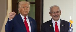 Würde US-Präsident Donald Trump Israels Ministerpräsident Benjamin Netanjahu die Vertreibung der Palästinenser erlauben oder zieht er eine rote Linie?