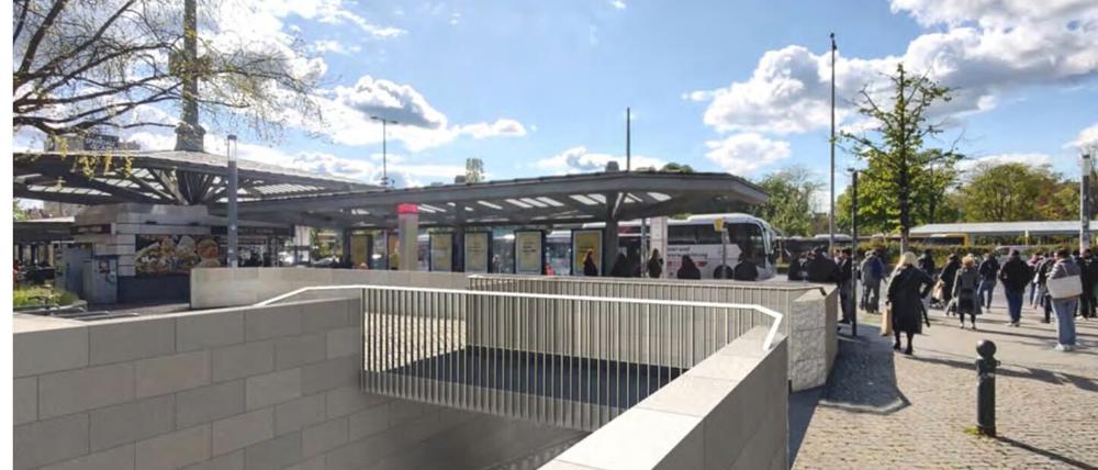 Fahrradbrücke Rathaus Spandau