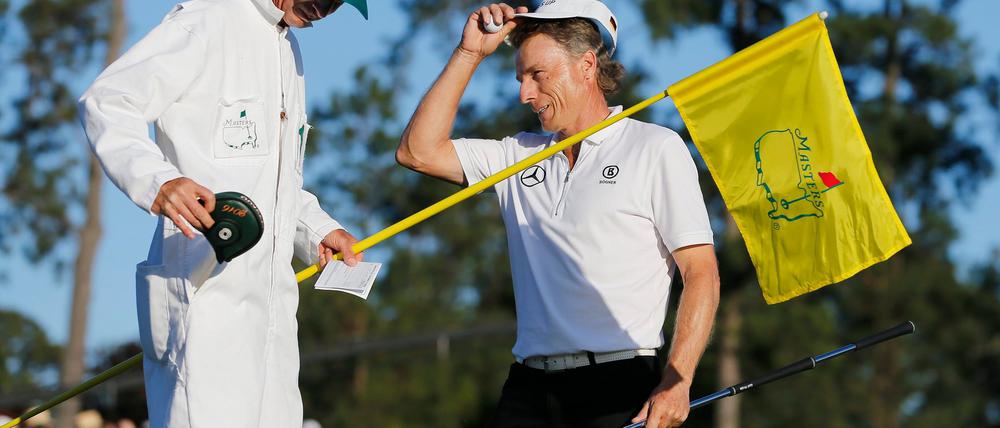 Golf-Ikone Bernhard Langer wird zum letzten Mal beim Masters in Augusta abschlagen.