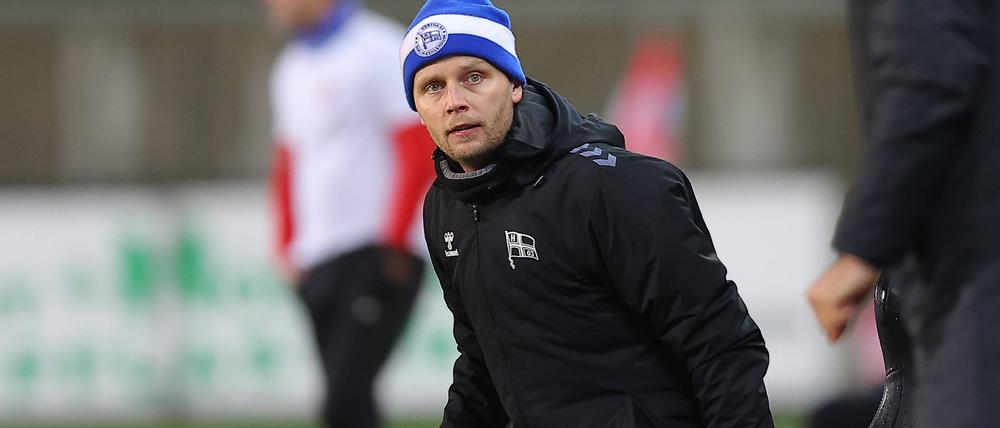  Trainer Robert Schröder kam 2015 als Spieler zu Hertha 03.